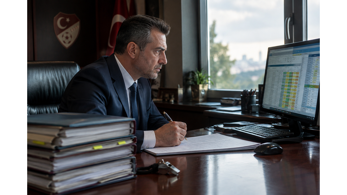 Turkish refereeing committee head and officials detained