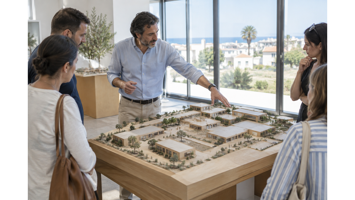 Winning architectural design for new autism day center presented in Nicosia