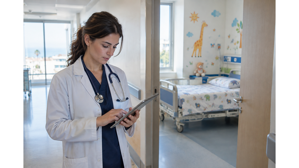 Pediatric ward at Makarios hospital manages seasonal infection surge