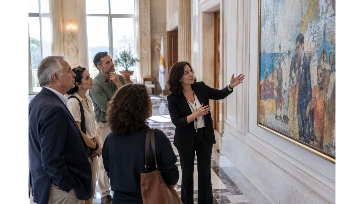 Presidential Palace opens doors for public art tours