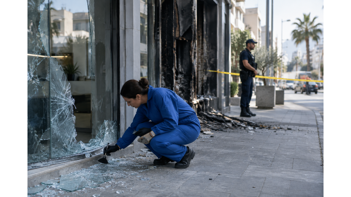Three suspects arrested in connection with Limassol telecommunications office bombing attempt