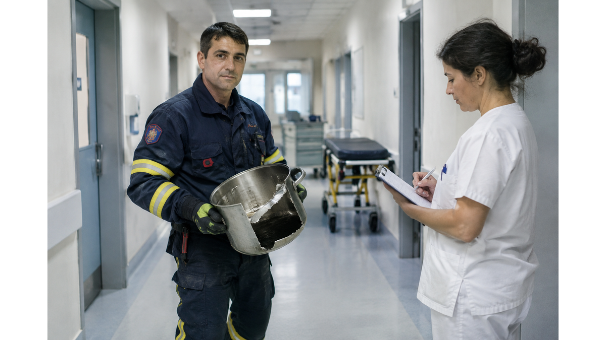 Firefighters rescue child after hand becomes trapped in Nicosia