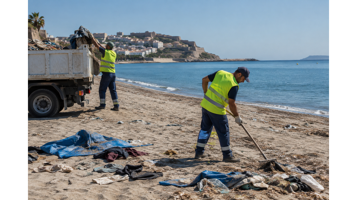 Spanish police relocate thousands of migrants from Ceuta beach camp