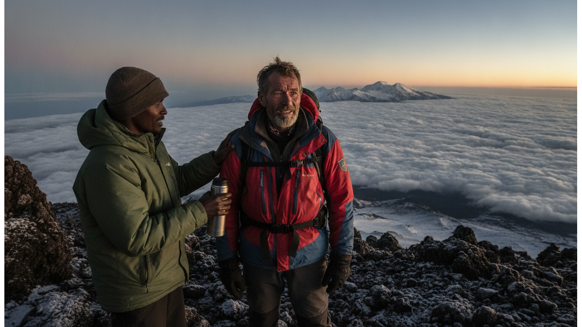 Expedition team reaches Uhuru Peak on Mount Kilimanjaro