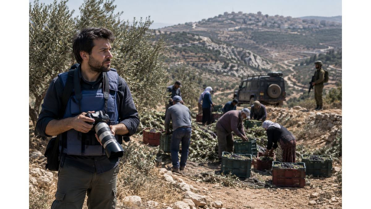 Journalists and civilians attacked by settlers in West Bank