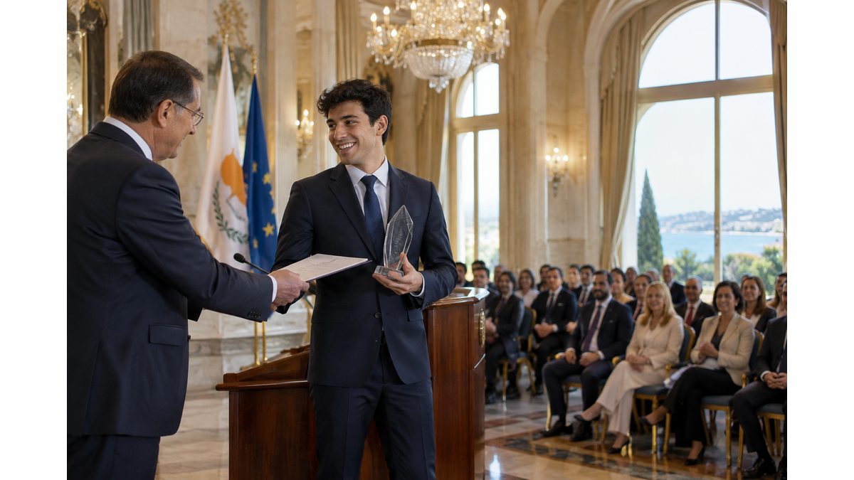 Ninth annual Ge Neo Epicheirein awards held in Cyprus