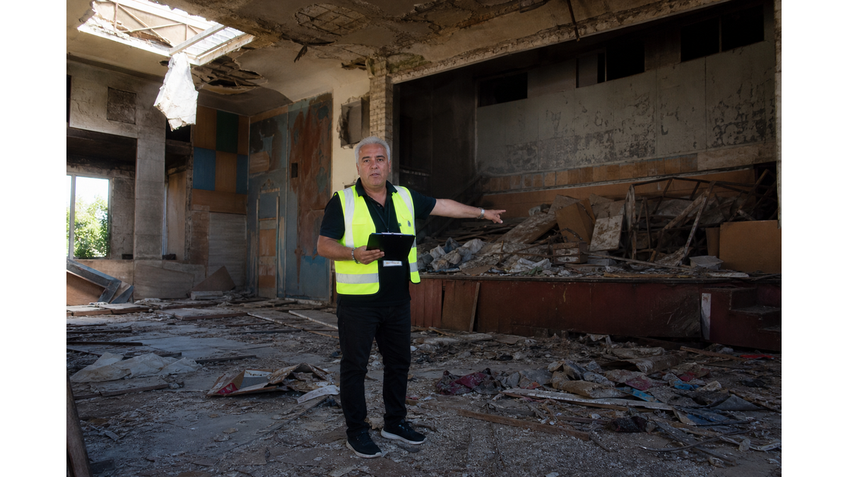 Safety and ownership disputes surround the Othello cinema building in Nicosia