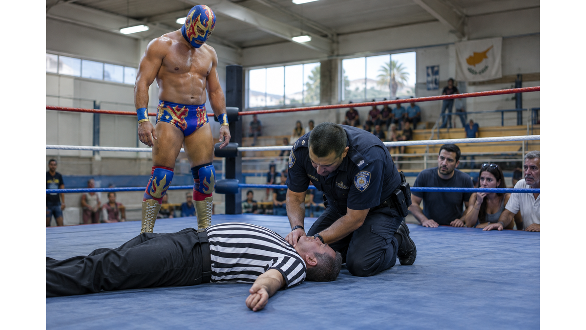 Wrestling referee dies after prohibited maneuver in Mexico