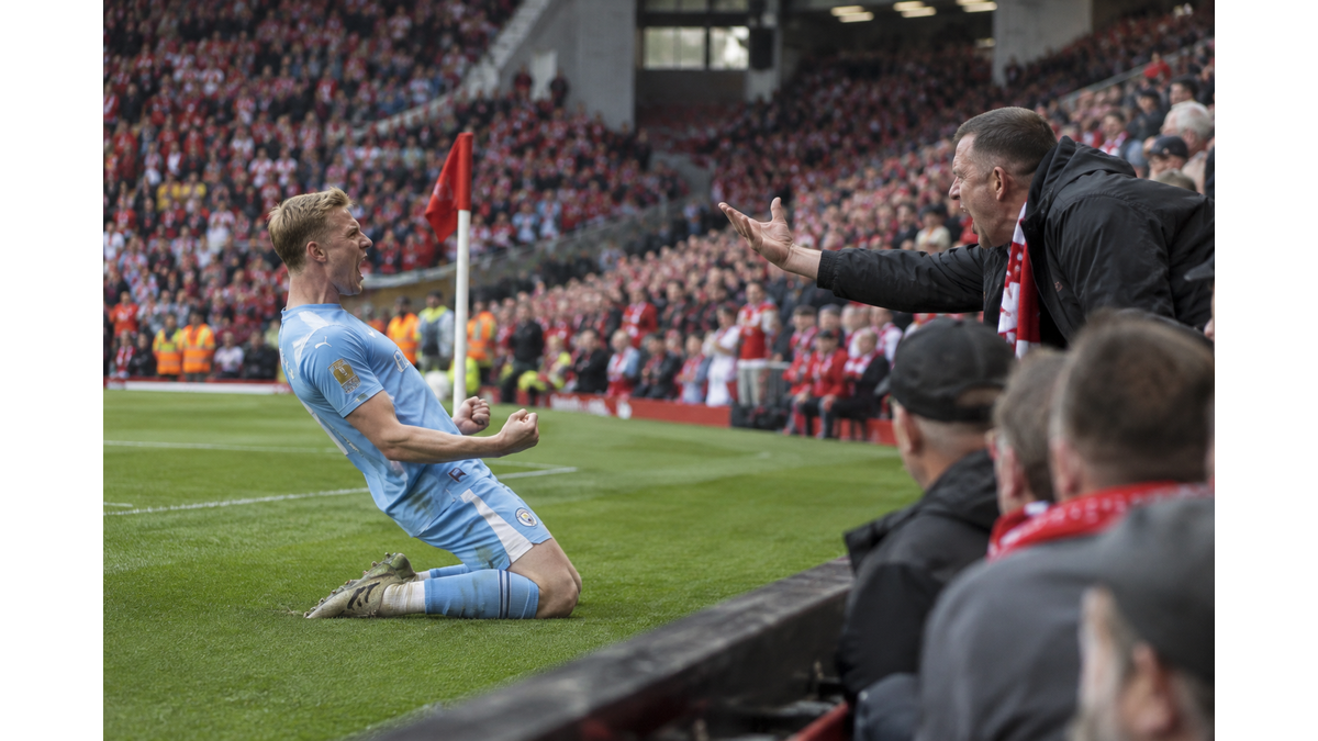 Manchester City away victory over Liverpool