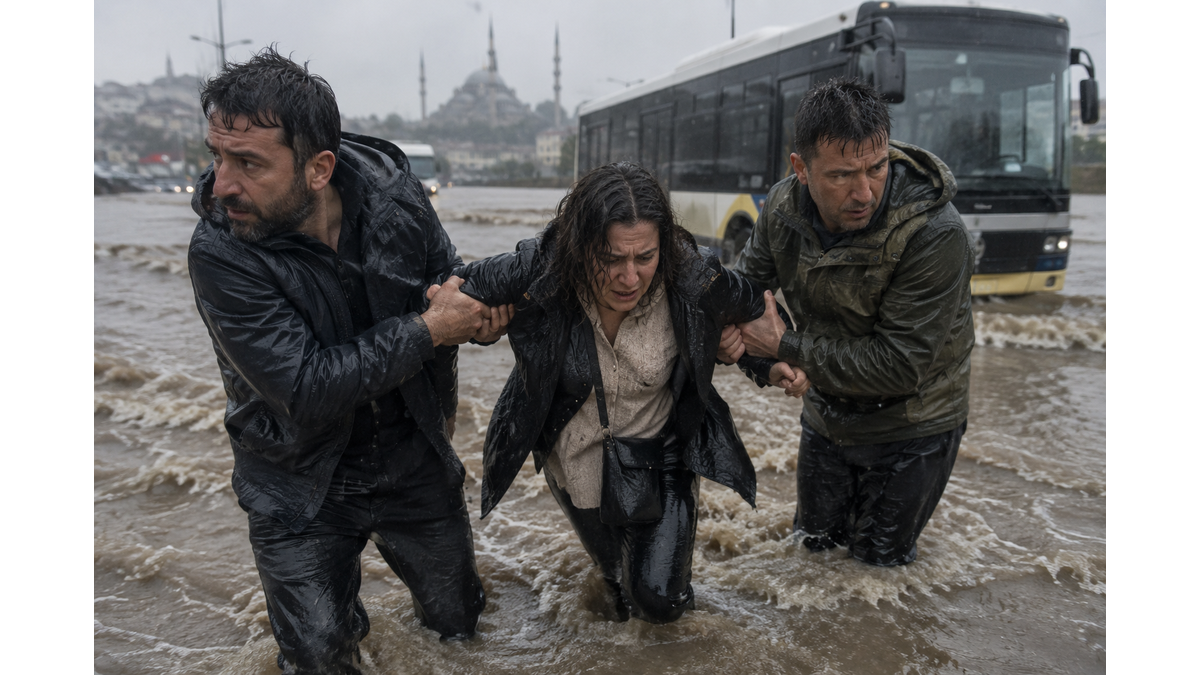 Severe flooding strikes Istanbul amid heavy rainfall