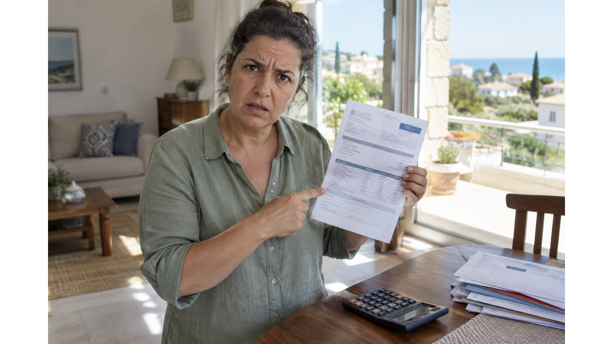 Residents of Polis Chrysochous protest sharp sewage fee increases