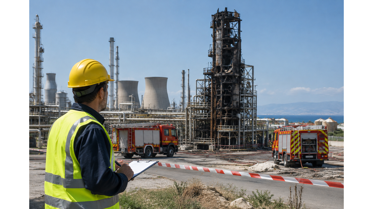 Two workers injured in industrial accident at Motor Oil refinery