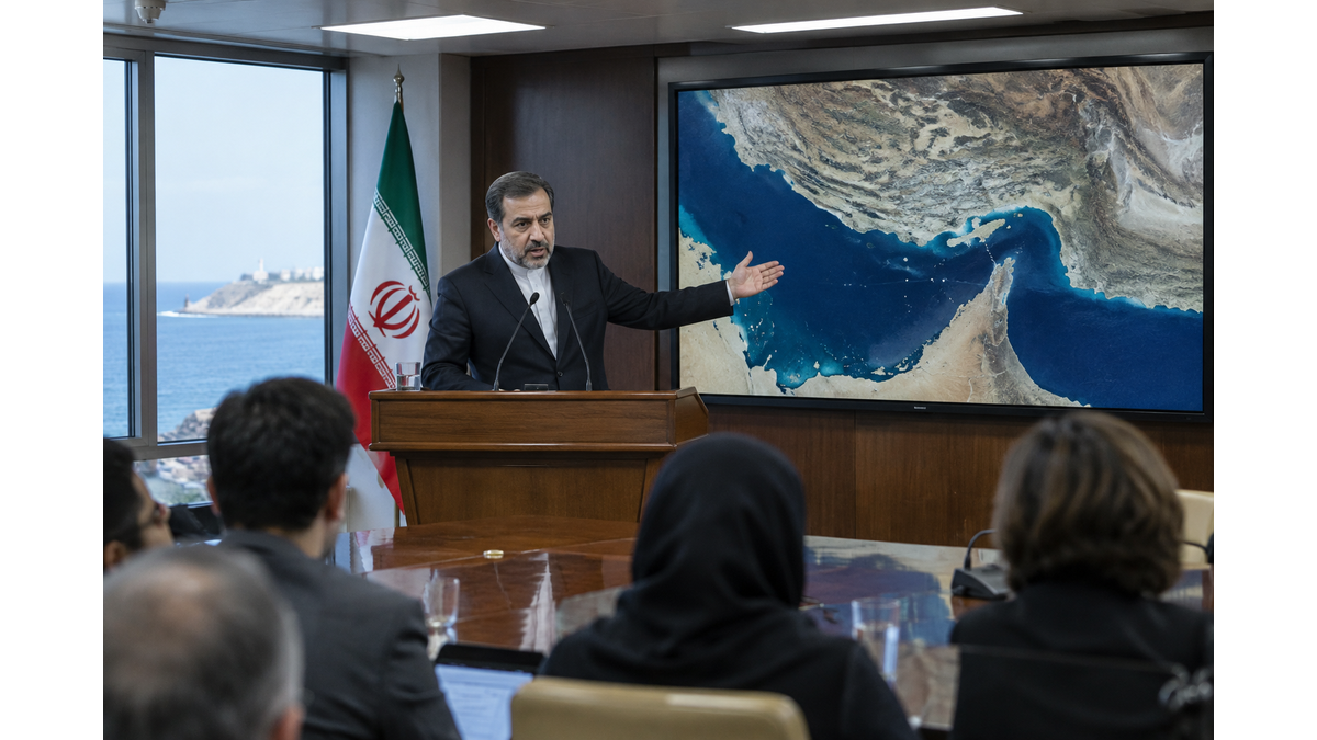 Iranian President blames U.S. for inciting unrest amid maritime blockade