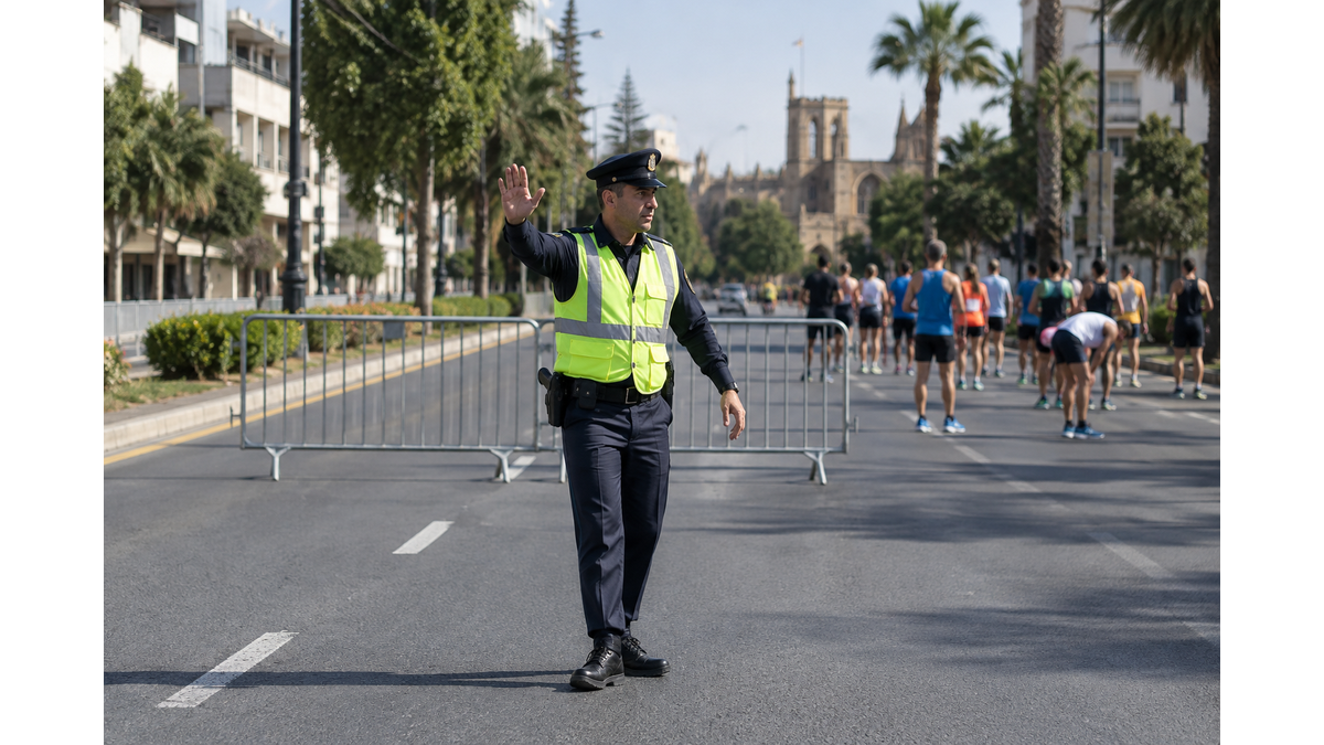 Road closures in Nicosia for the Run as One charity race
