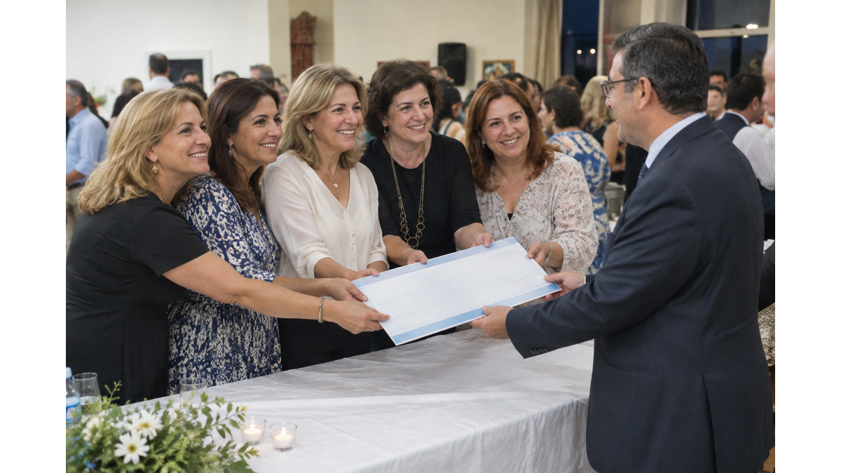 Charity evening held in Paphos to support children fighting cancer
