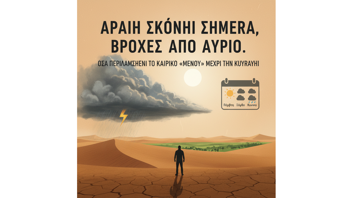 Weather update for Cyprus on October 19, 2026