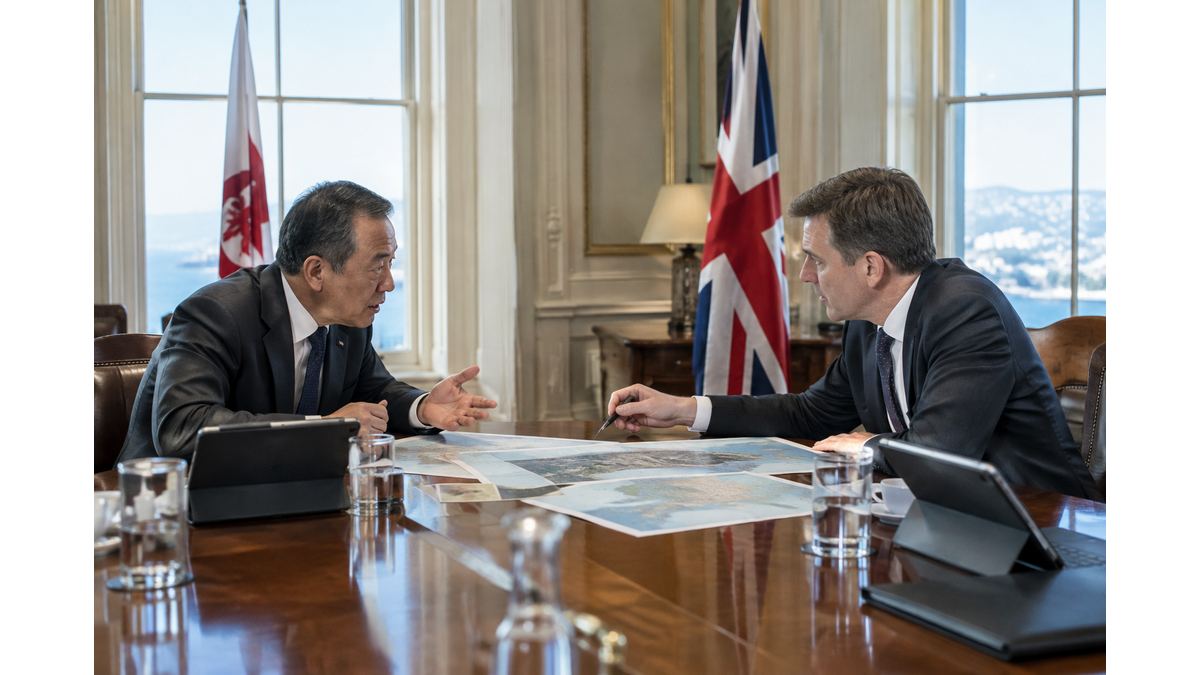 First structured dialogue meeting held regarding British Bases in Cyprus