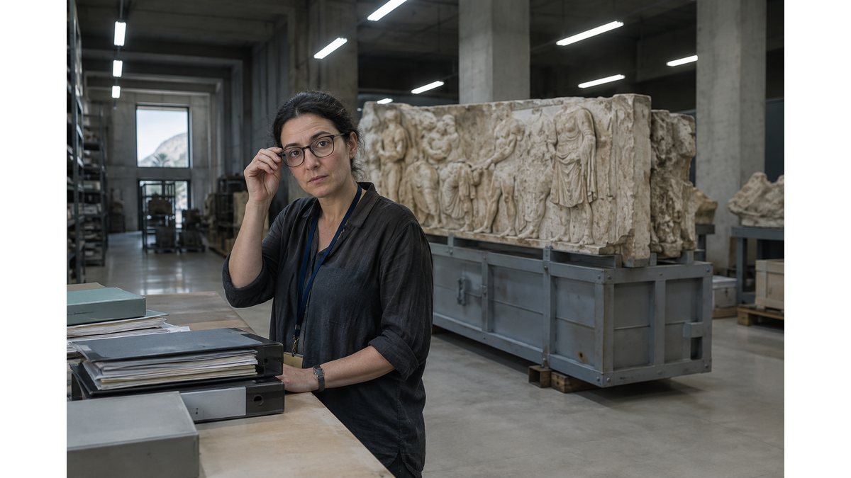 Activist protests at British Museum gala demanding return of Parthenon Marbles