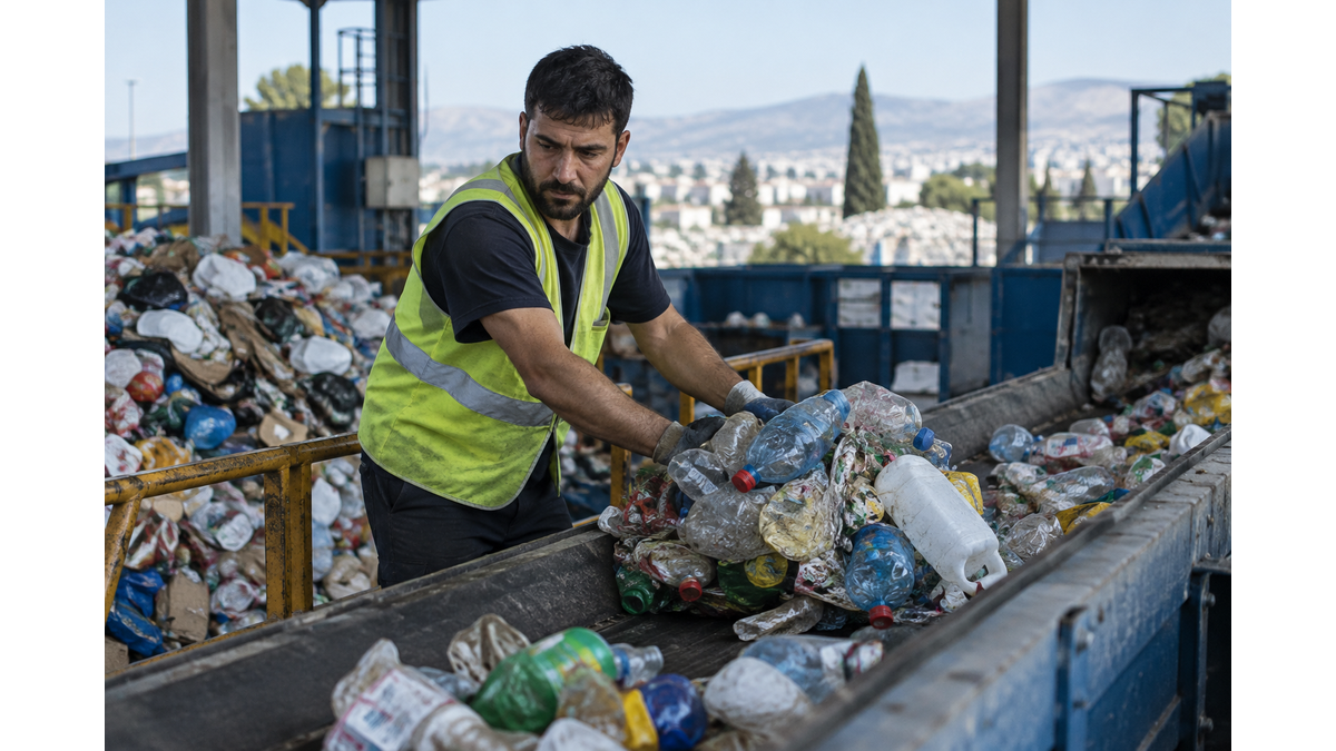 Χαμηλό ποσοστό ανακύκλωσης πλαστικών συσκευασιών στην Κύπρο το 2024