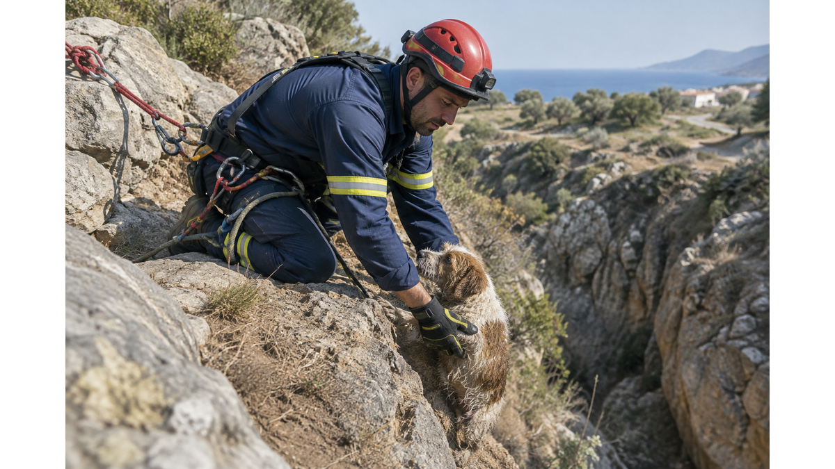Fire service rescues two dogs in Paphos and Larnaca