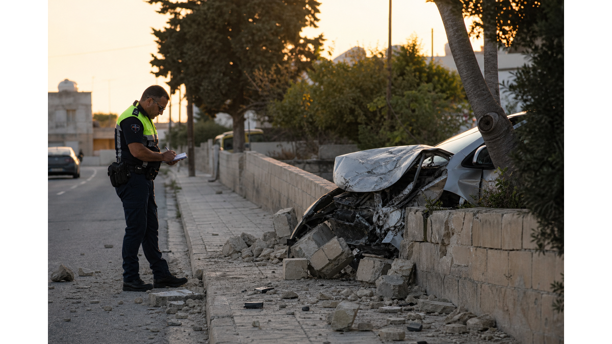 65χρονος νοσηλεύεται σε κρίσιμη κατάσταση μετά από τροχαίο στην Πάφο