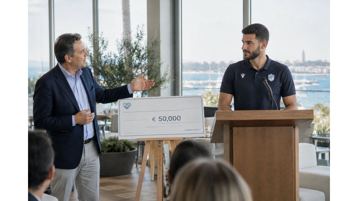Fabiano appointed as the first official ambassador of the Omonoia Foundation